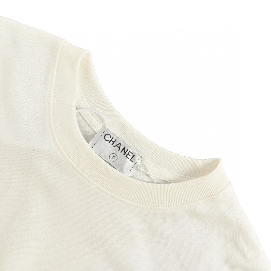 Chanel Pink Splash Logo T-Shirt - Phantom Kicks