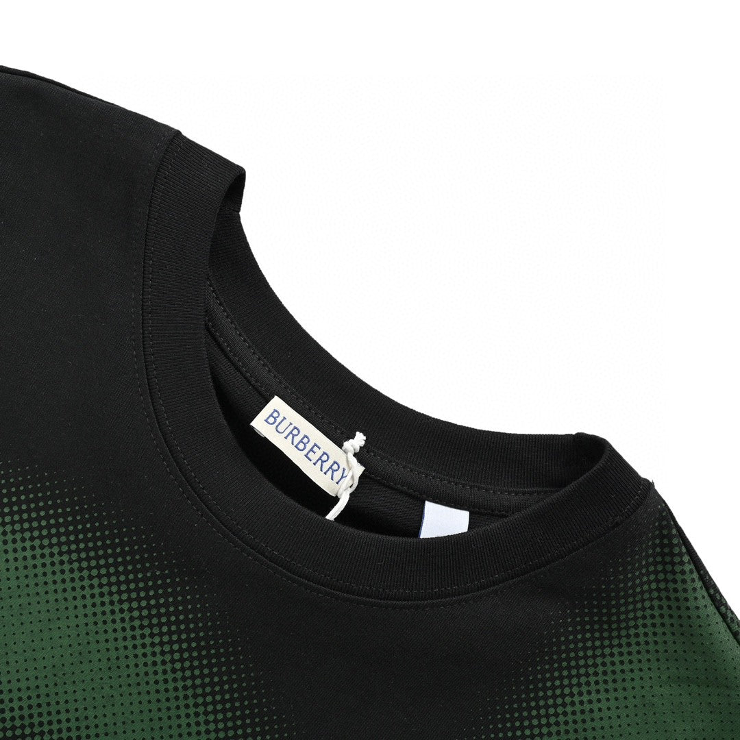 Burberry Gradient Equestrian Logo Green T-Shirt - Phantom Kicks