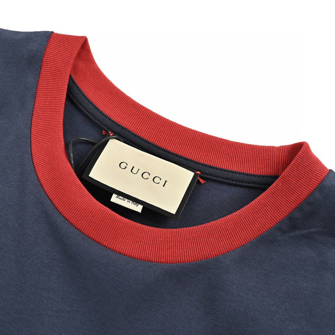 Gucci Cherry Logo Navy T-Shirt - Phantom Kicks