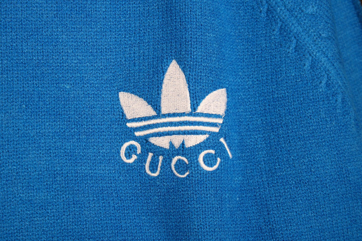 Gucci x Adidas Blue Track Jacket - Phantom Kicks