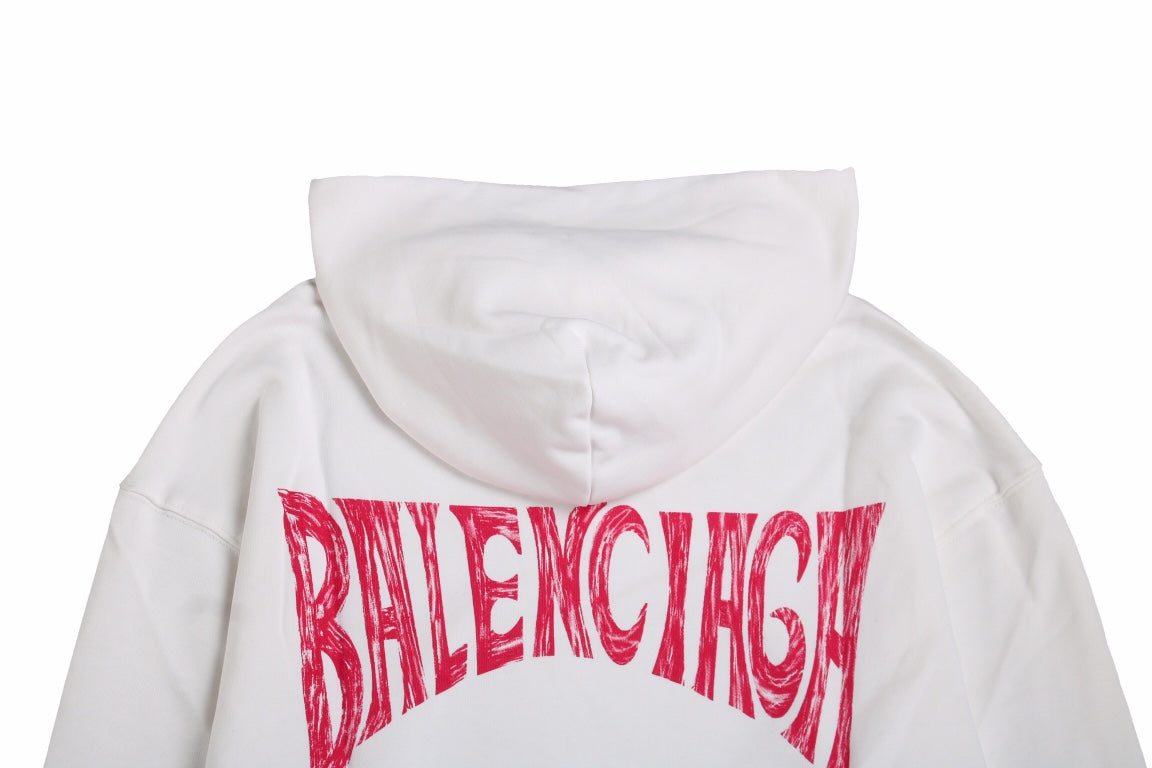 Balenciaga White Hoodie - Phantom Kicks