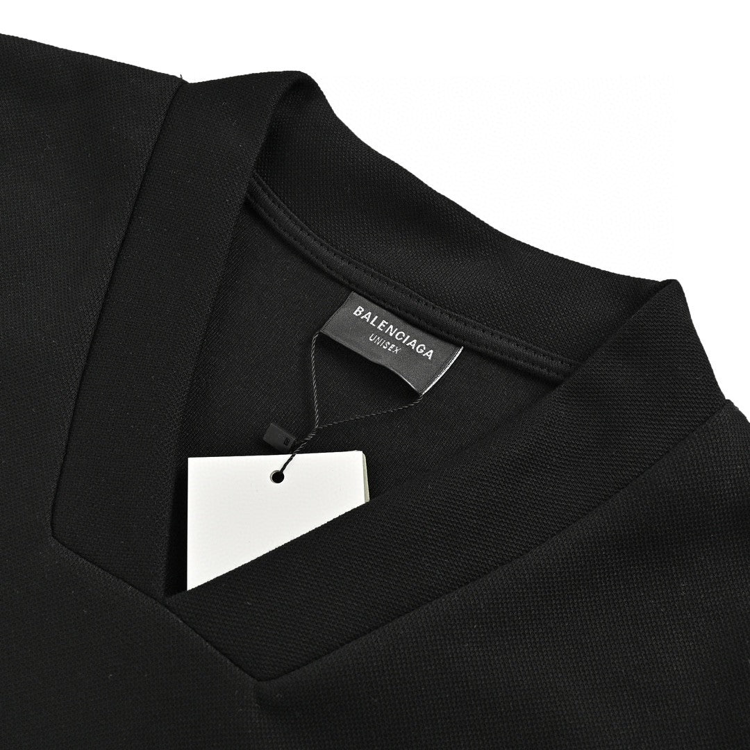 Balenciaga Long Sleeve Logo Shirt - Black - Phantom Kicks