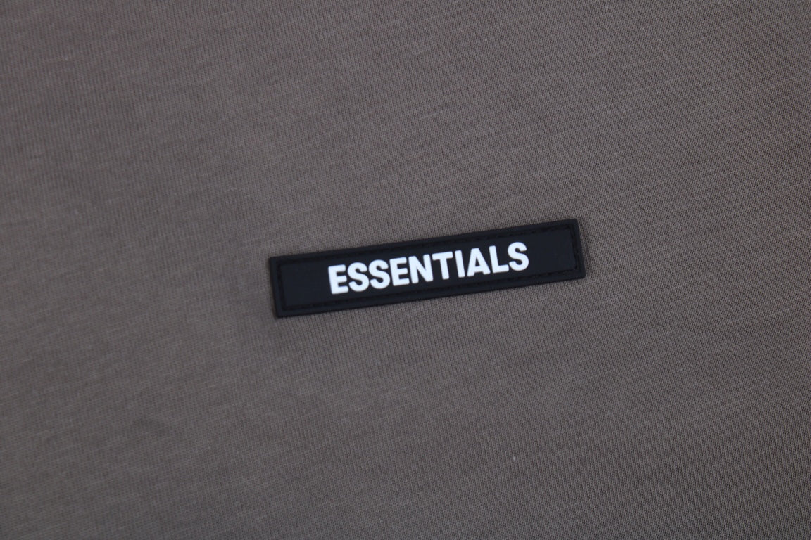 Fear of God Essentials Logo T-Shirt - Taupe - Phantom Kicks
