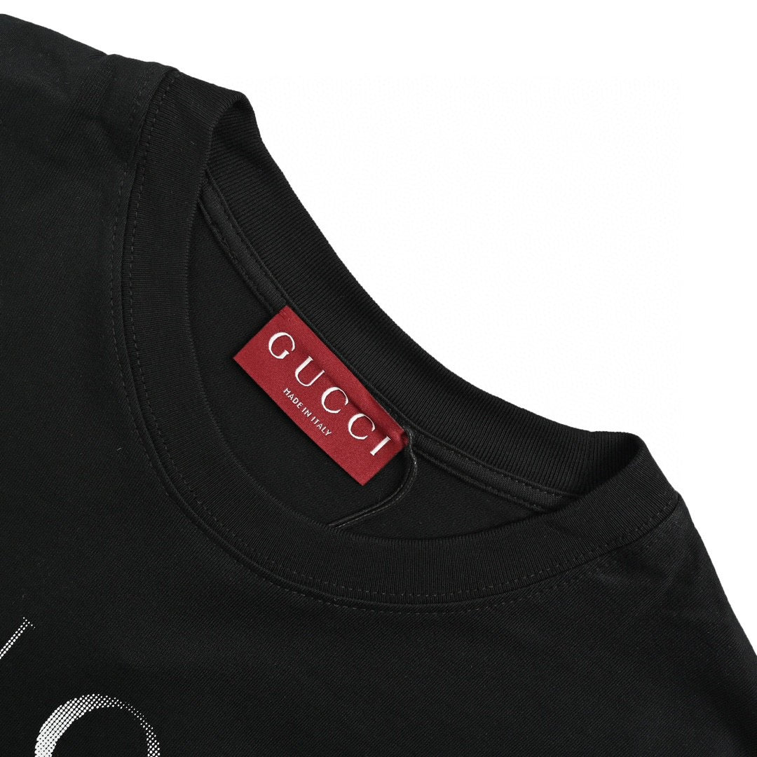 Gucci Black T-Shirt with Firenze 1921 Logo - Phantom Kicks