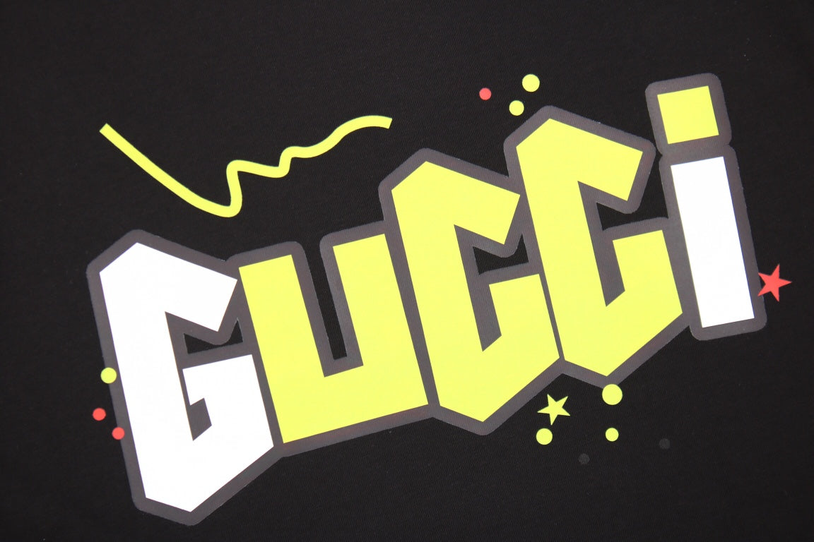 Gucci Lightning Bolt Logo T-Shirt in Black - Phantom Kicks