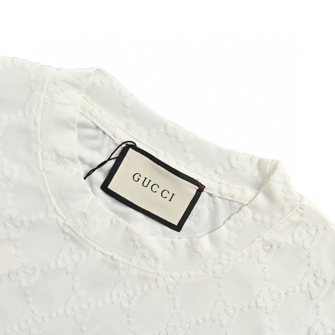 Gucci GG Patterned T-Shirt (White) - Phantom Kicks