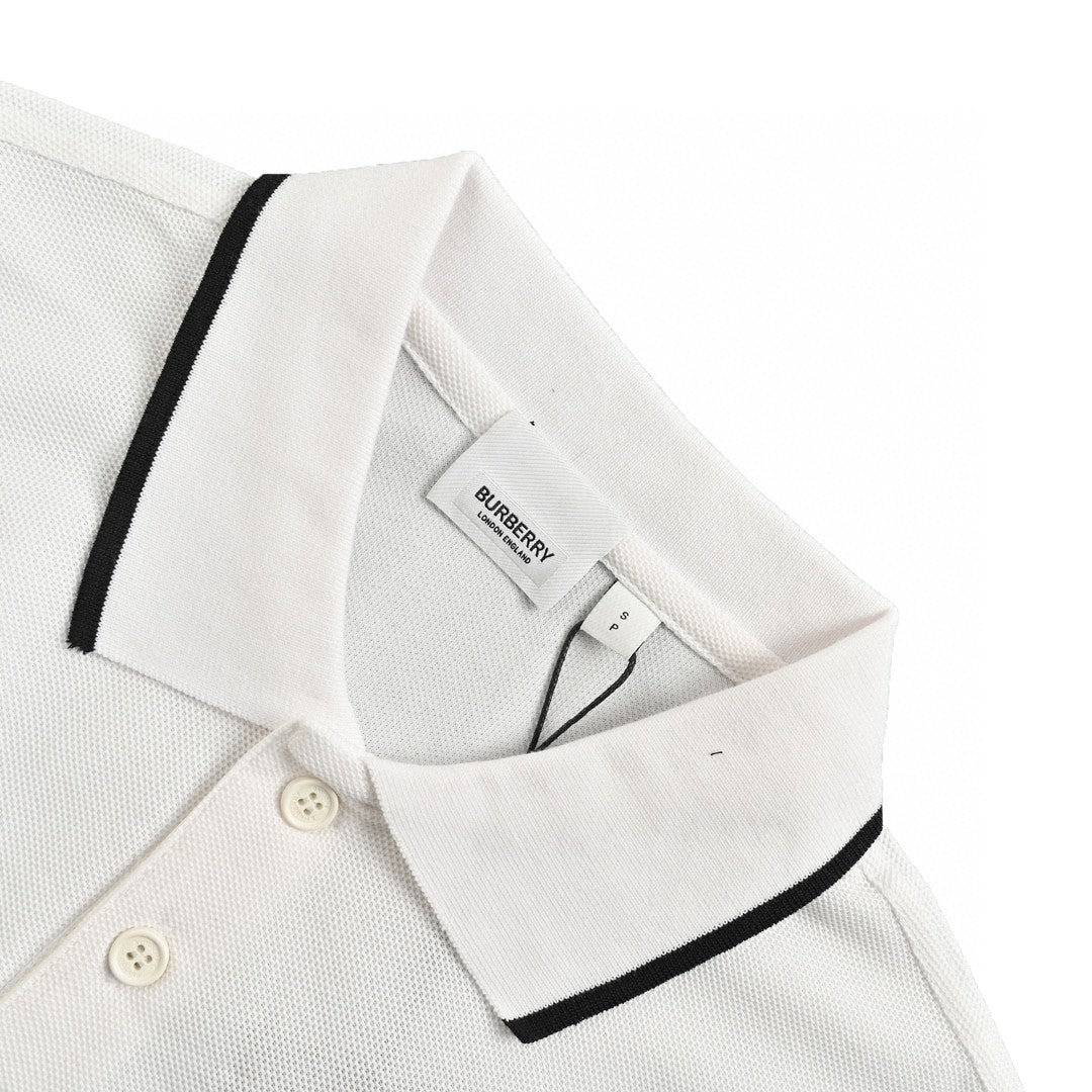 Burberry England Polo Shirt (White) - Phantom Kicks