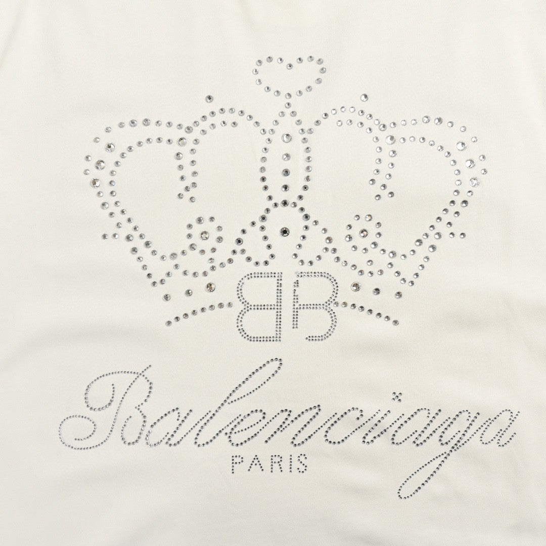 Balenciaga Plain White T-Shirt - Phantom Kicks