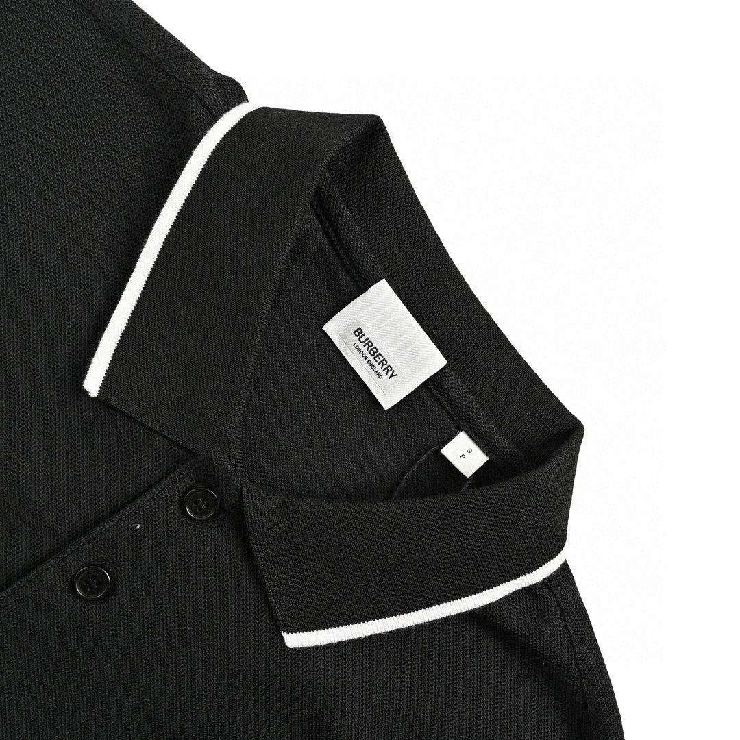 Burberry England Polo Shirt (Black) - Phantom Kicks