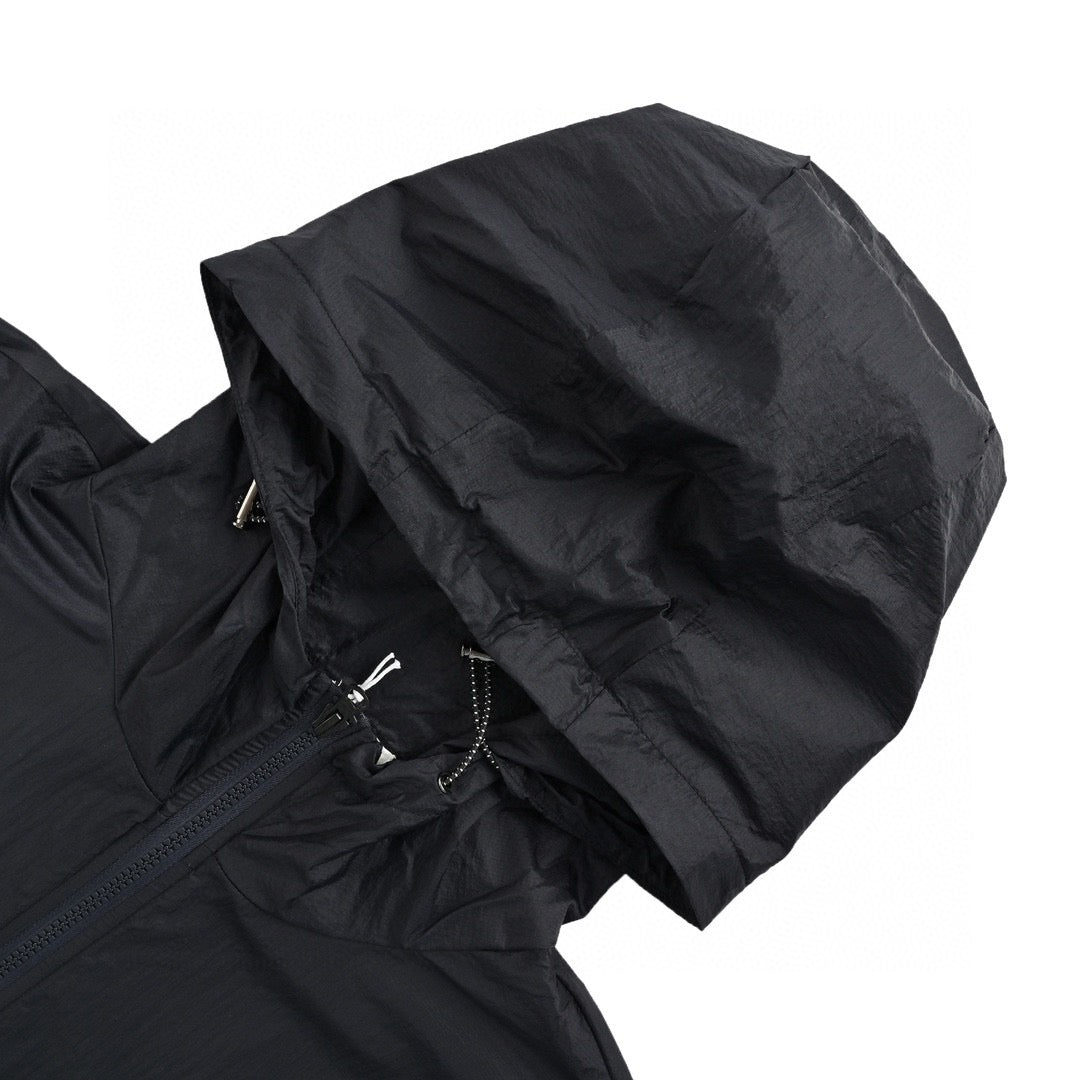 Burberry Lightweight Hooded Jacket - Black - Phantom Kicks