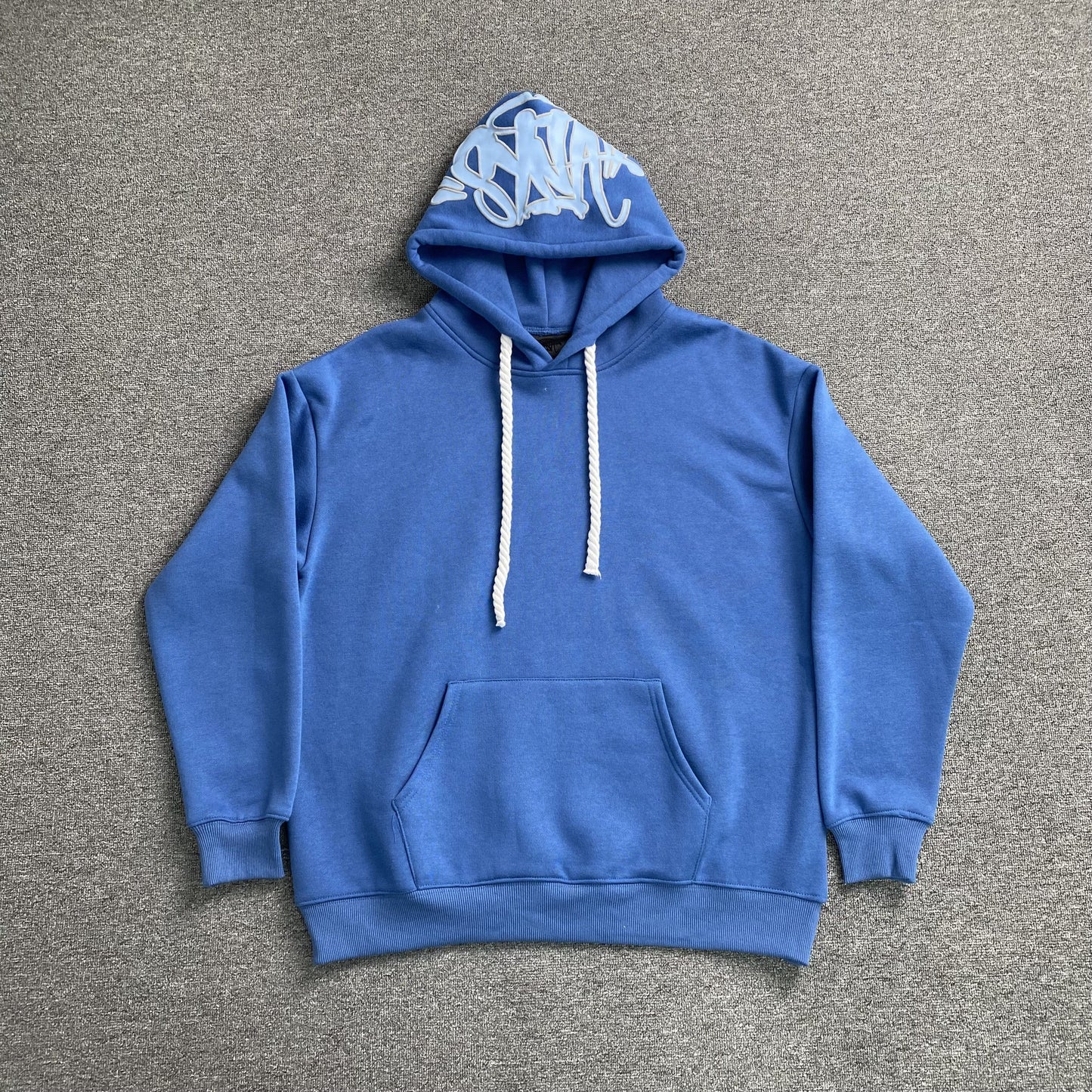 SYNA WORLD HOOD LOGO HOODIE BLUE - Phantom Kicks
