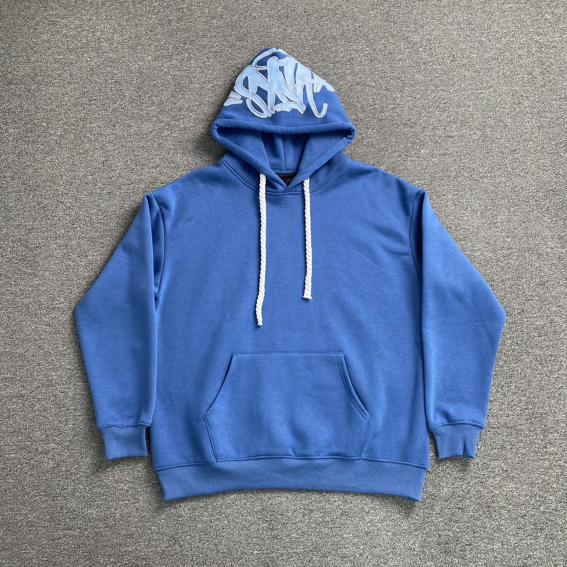 SYNA WORLD HOOD LOGO HOODIE BLUE - Phantom Kicks