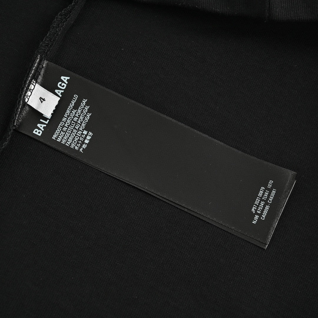 Balenciaga T-Shirt - Overlapping Logo - Phantom Kicks