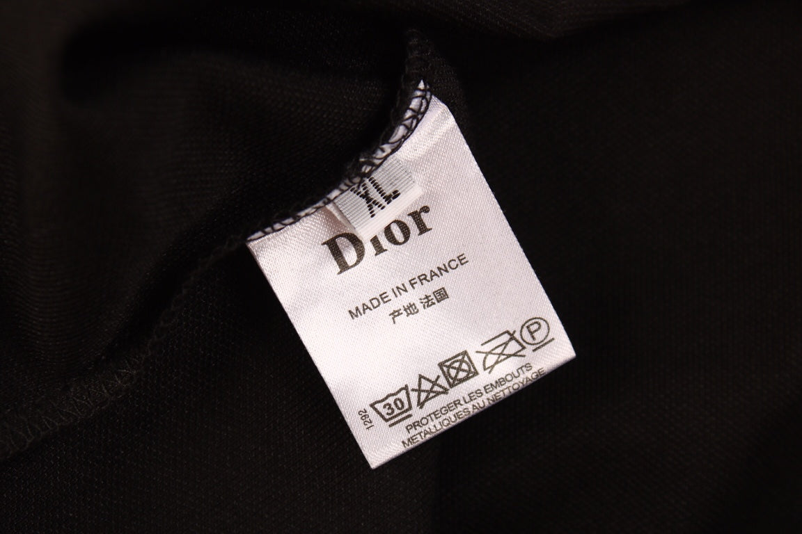 Dior Polo Shirt with Floral Logo Design - Phantom Kicks