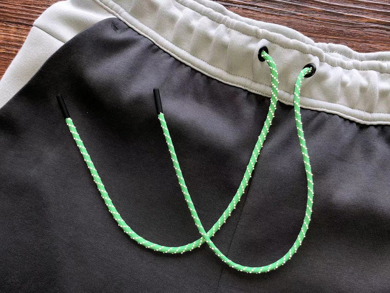NIKE TECH FLEECE PANTS x GREY/BLACK/GREEN - Phantom Kicks