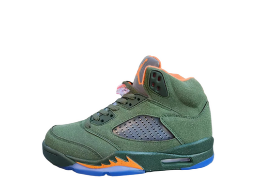 Jordan 5 green and orange - Phantom Kicks