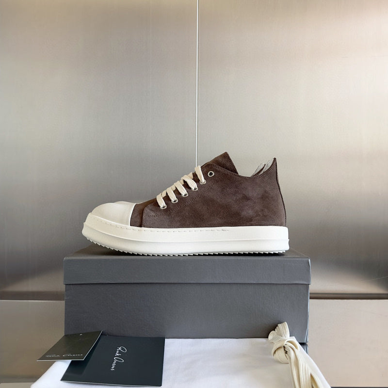 Rick Owens taupe Low-Top Sneakers - Phantom Kicks