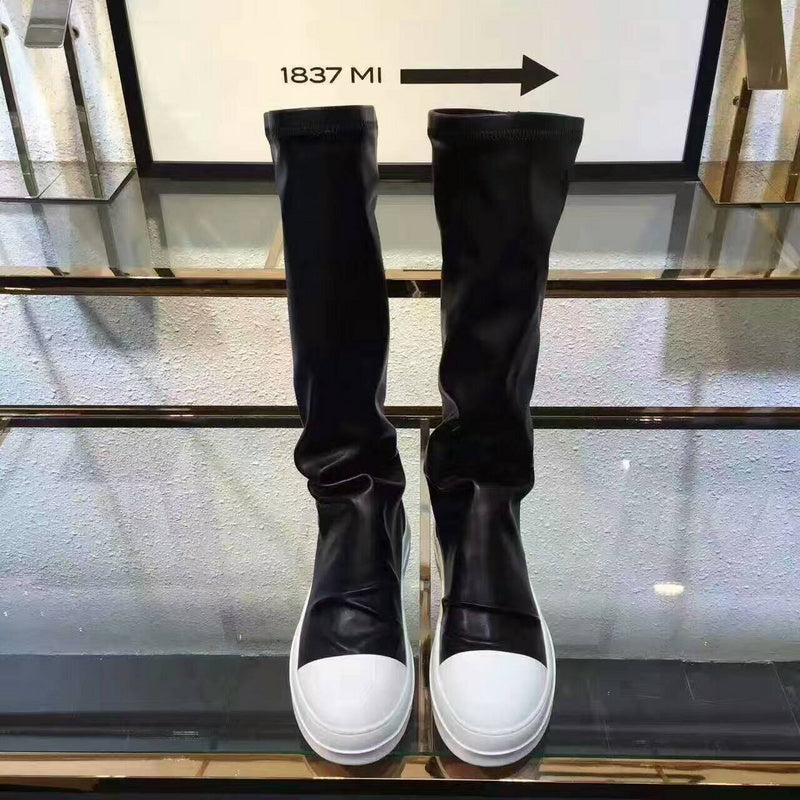 Over-the-Knee Leather Sneakers - Phantom Kicks