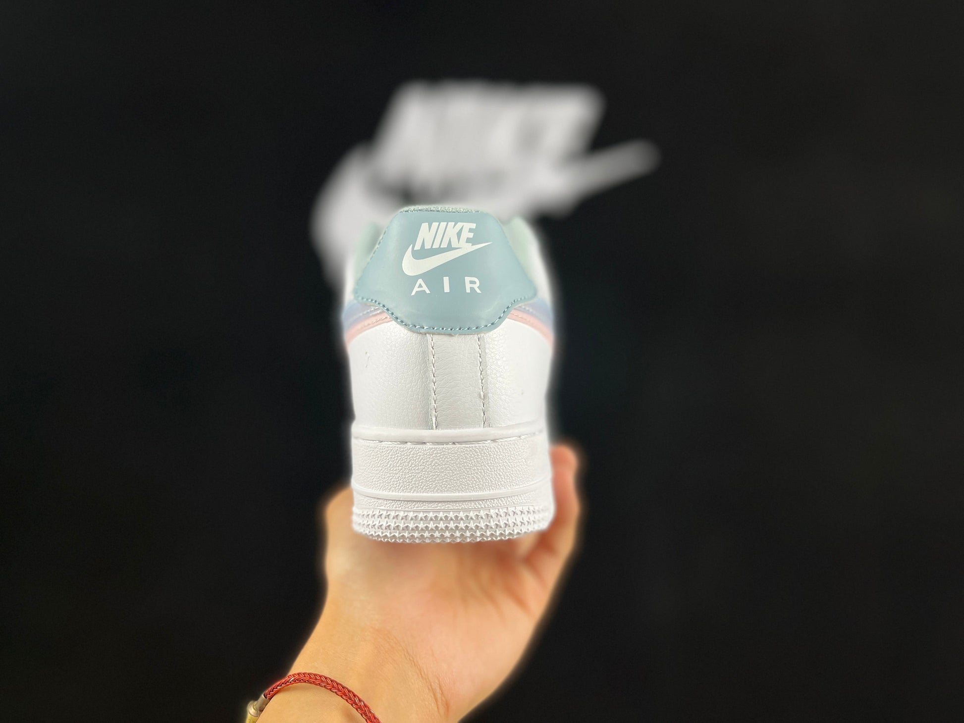NIKE AIR FORCE 1 "Double Swoosh Peach Pink" - Phantom Kicks