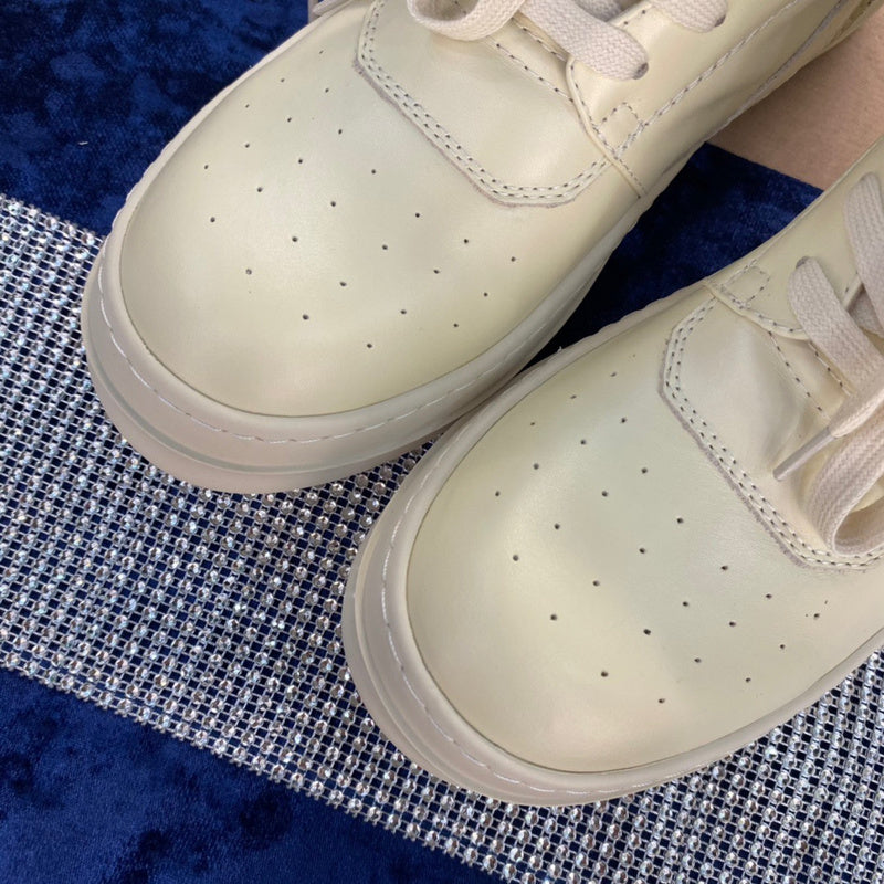 Rick Owens Geobasket Sneakers - Cream - Phantom Kicks