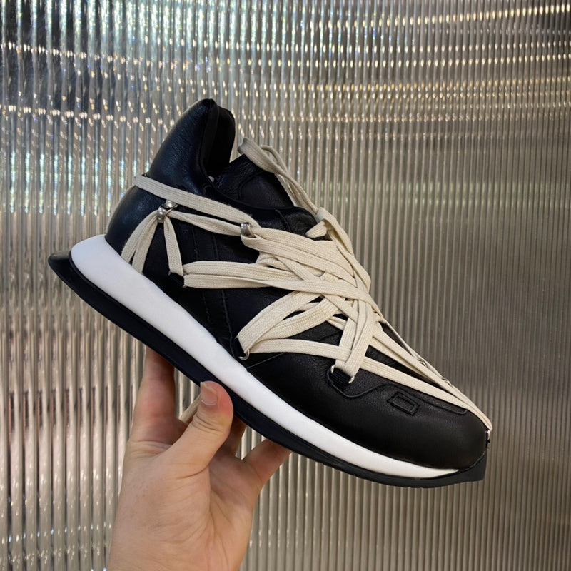 Contemporary Wrap-Lace Sneakers - Phantom Kicks
