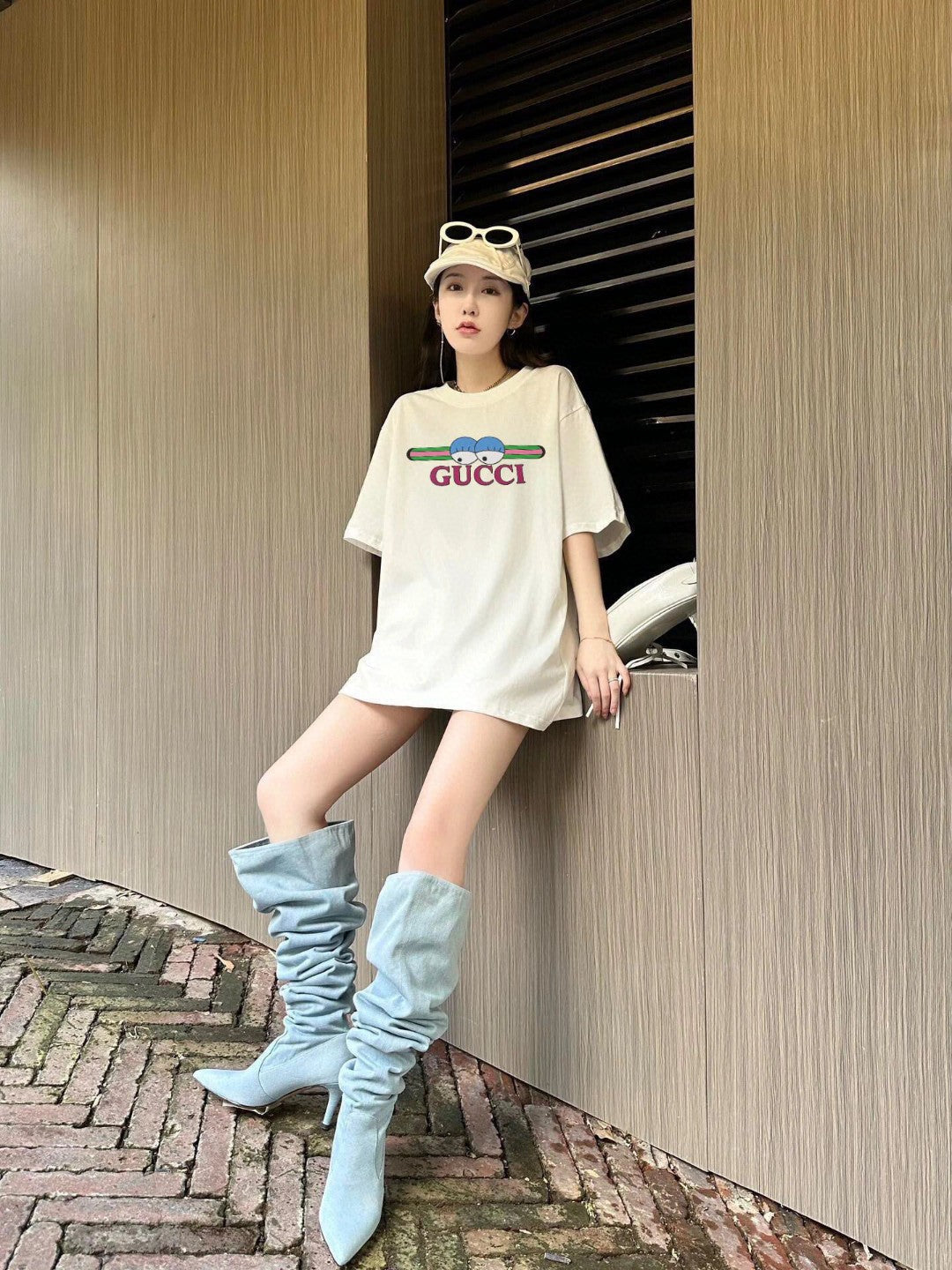 Gucci Eyes Graphic T-Shirt - Phantom Kicks