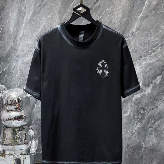 Chrome Hearts Classic Crewneck T-Shirt in Black/White