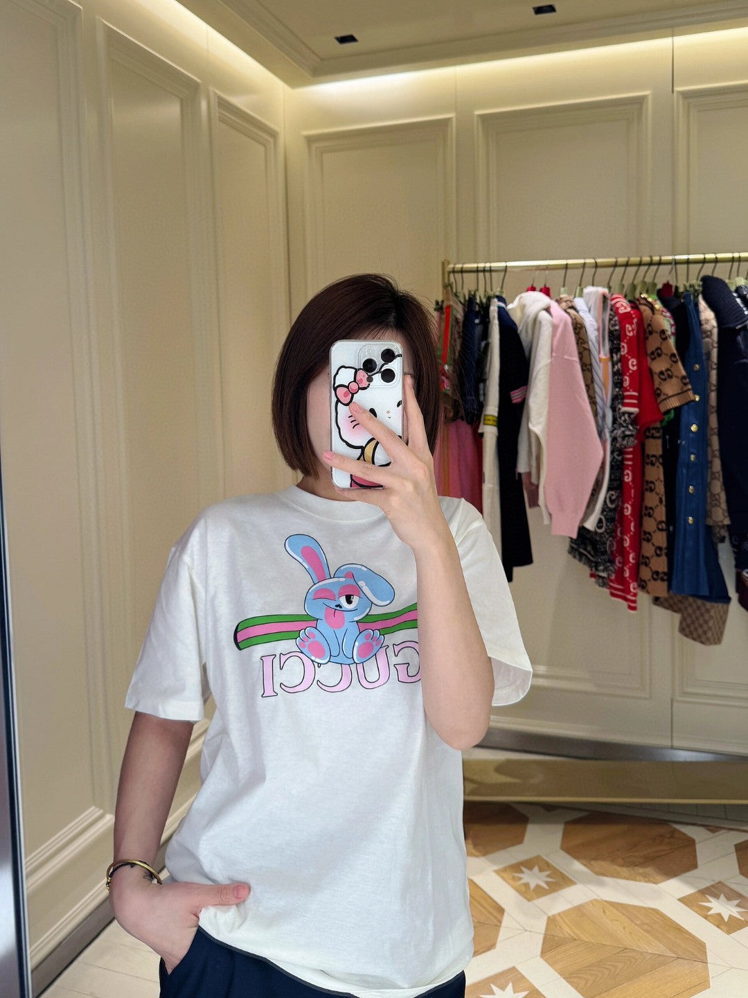 Gucci Bunny Graphic T-Shirt - Phantom Kicks