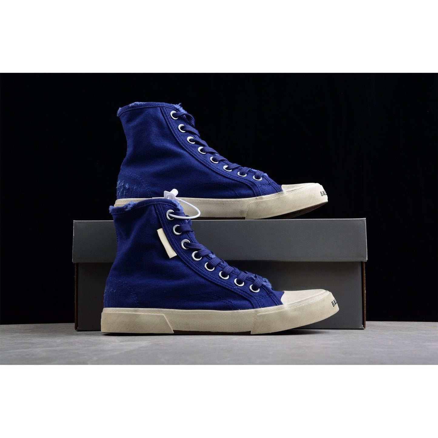 BALENCIAGA PARIS HIGH VULC DESTR x BLUE - Phantom Kicks