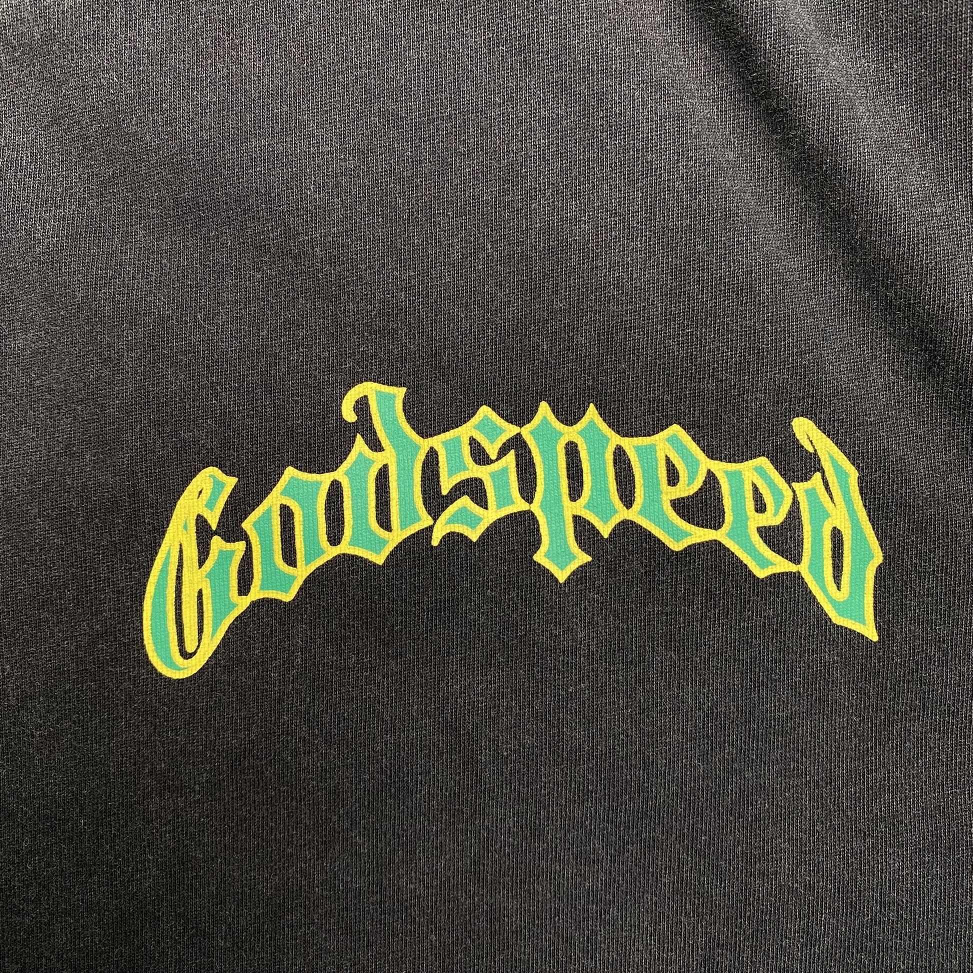 GODSPEED BALACLAVA SZN T-SHIRT WASHED BLACK - Phantom Kicks