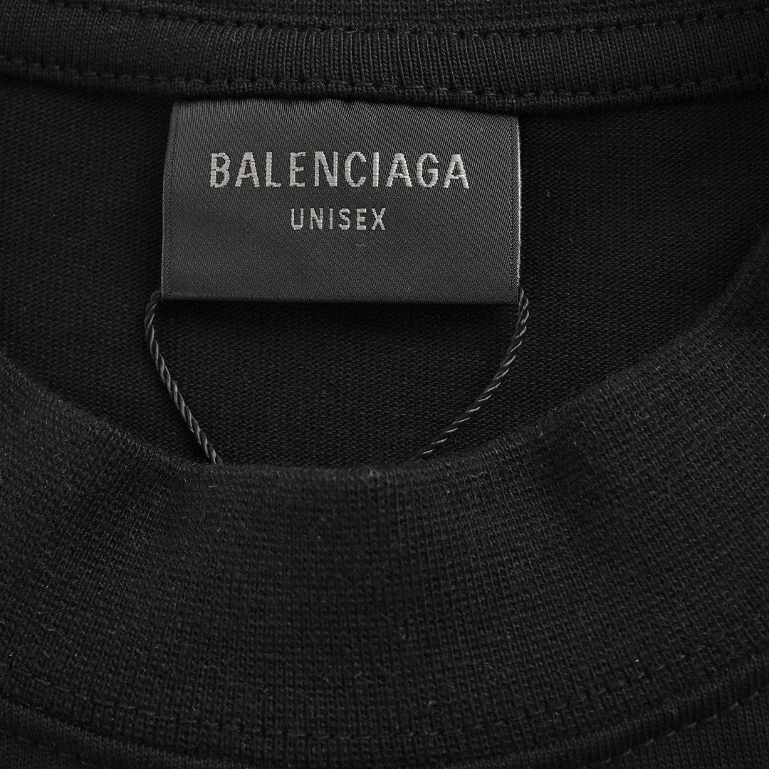 Balenciaga T-Shirt - Overlapping Logo - Phantom Kicks