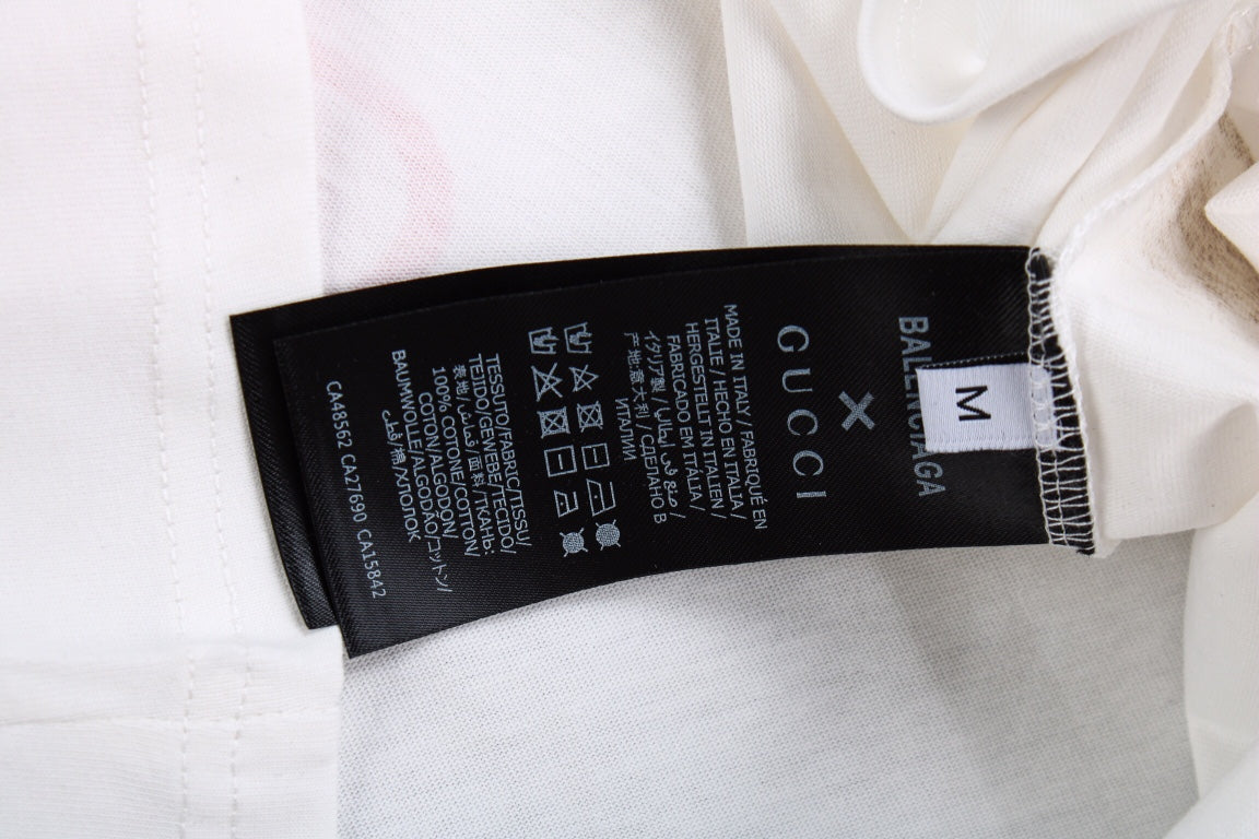 GUCCI x BALENCIAGA T-SHIRT WHITE - Phantom Kicks