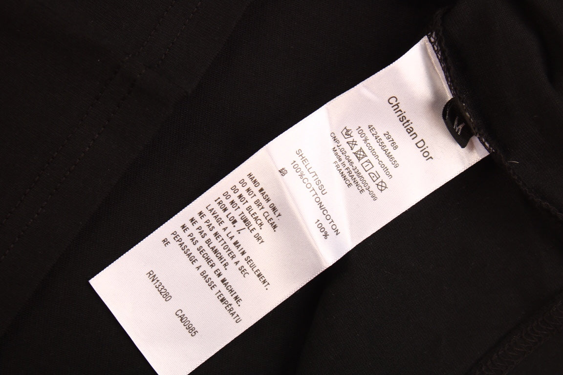 Dior Script Logo T-Shirt (Black) - Phantom Kicks