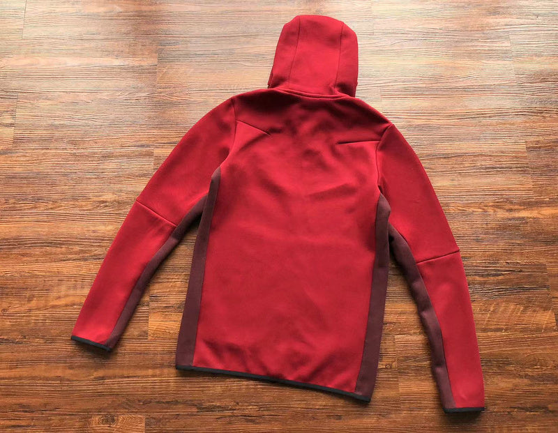 NIKE TECH FLEECE HOODIE x BERRY/POMEGRANATE - Phantom Kicks
