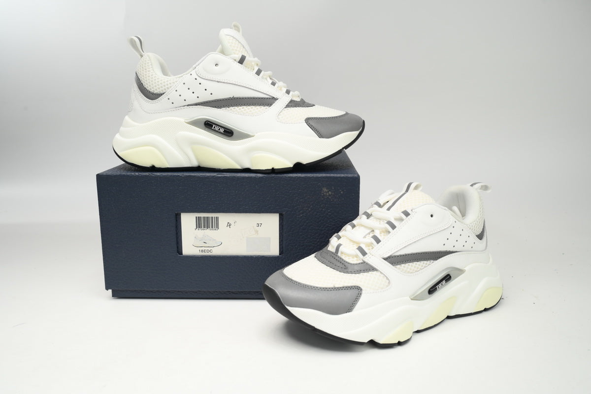 DIOR B22 WHITE SILVER - Phantom Kicks