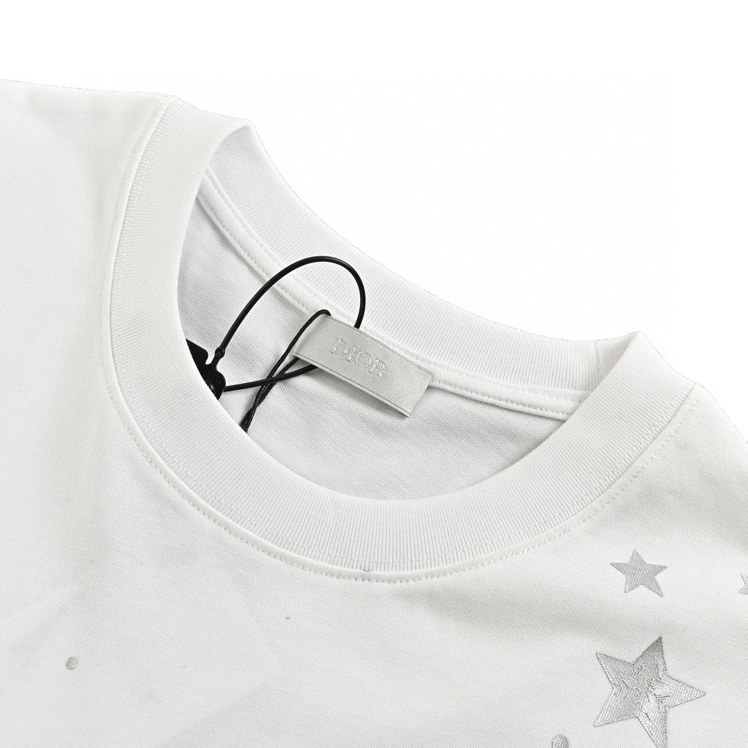 Dior Star Graphic White T-Shirt - Phantom Kicks