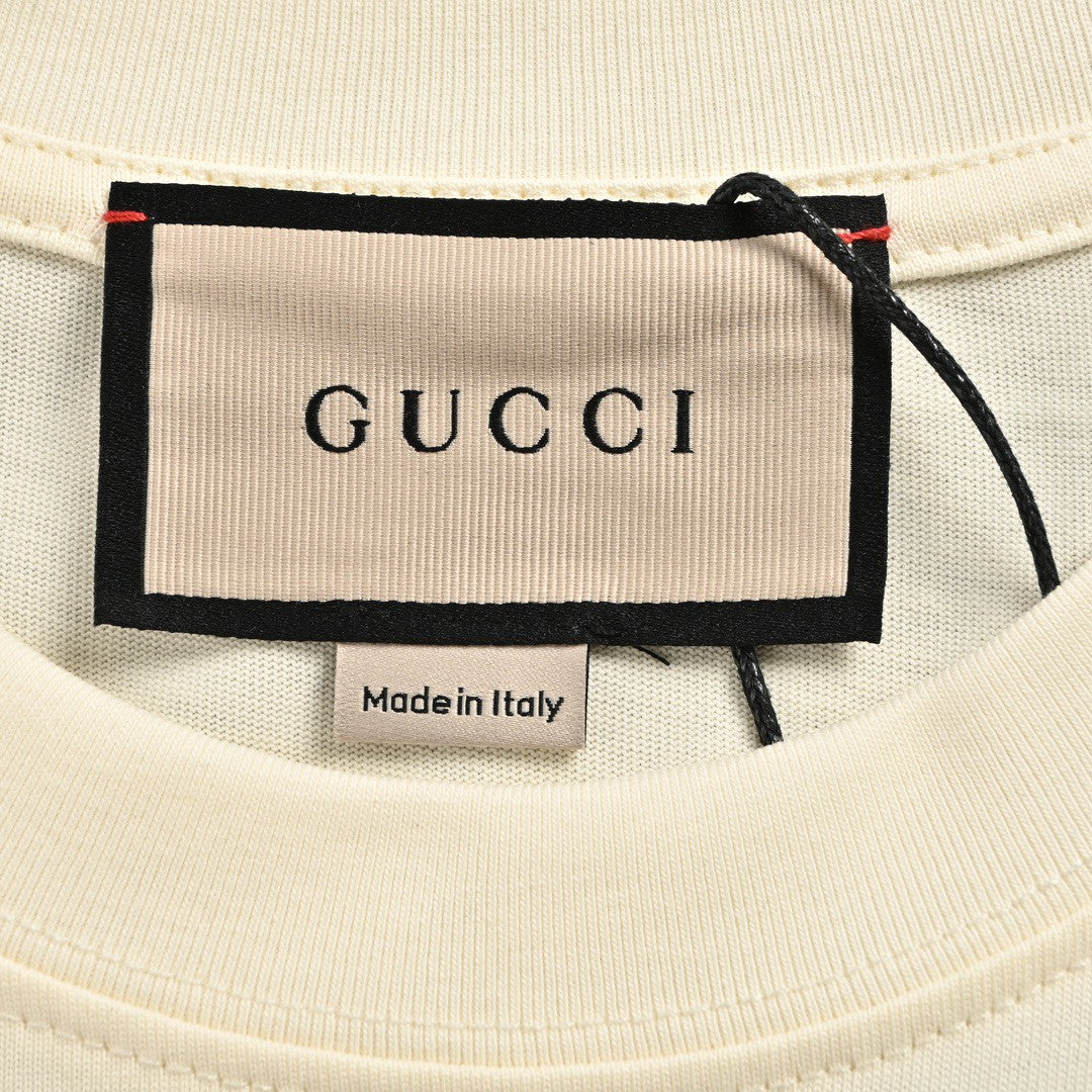 Gucci Graphic T-Shirt (Cream) - Phantom Kicks