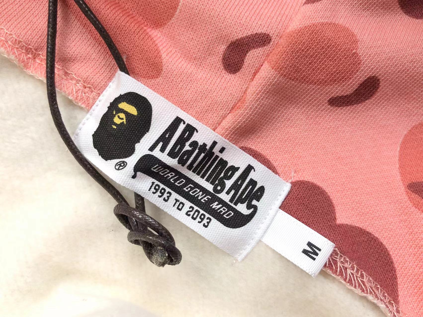 BAPE x BARBIE DOT CAMO SHARK FULL ZIP HOODIE PINK - Phantom Kicks