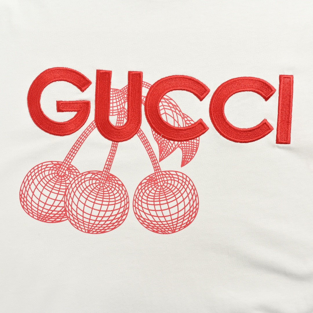 Gucci Cherries T-Shirt (White) - Phantom Kicks