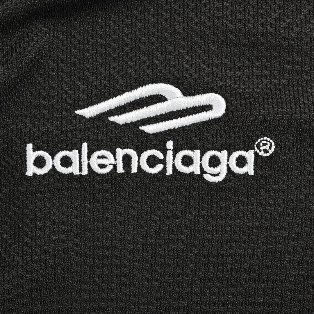 BALENCIAGA SOCCER LOGO T-SHIRT BLACK - Phantom Kicks