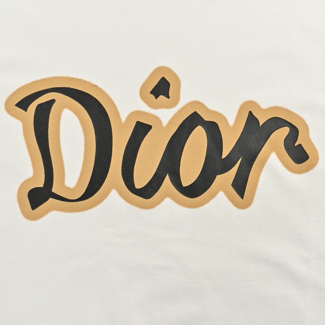 Dior White and Brown T-Shirt - Phantom Kicks