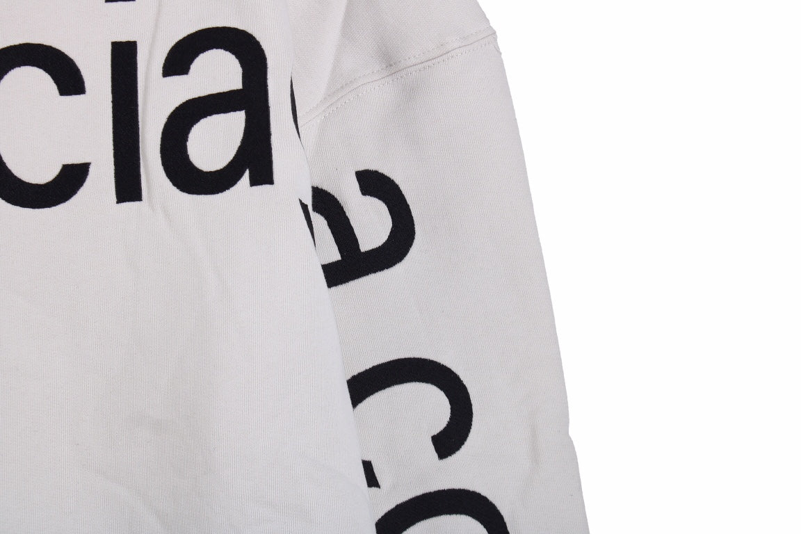 Balenciaga Off-White Oversized Hoodie - Phantom Kicks