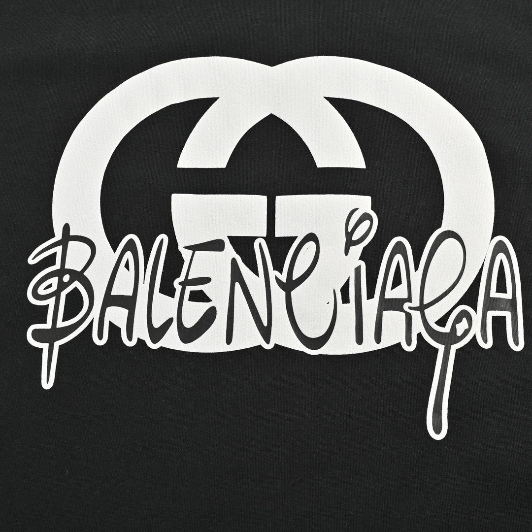 Gucci x Balenciaga Hacker Project T-Shirt (Black) - Phantom Kicks