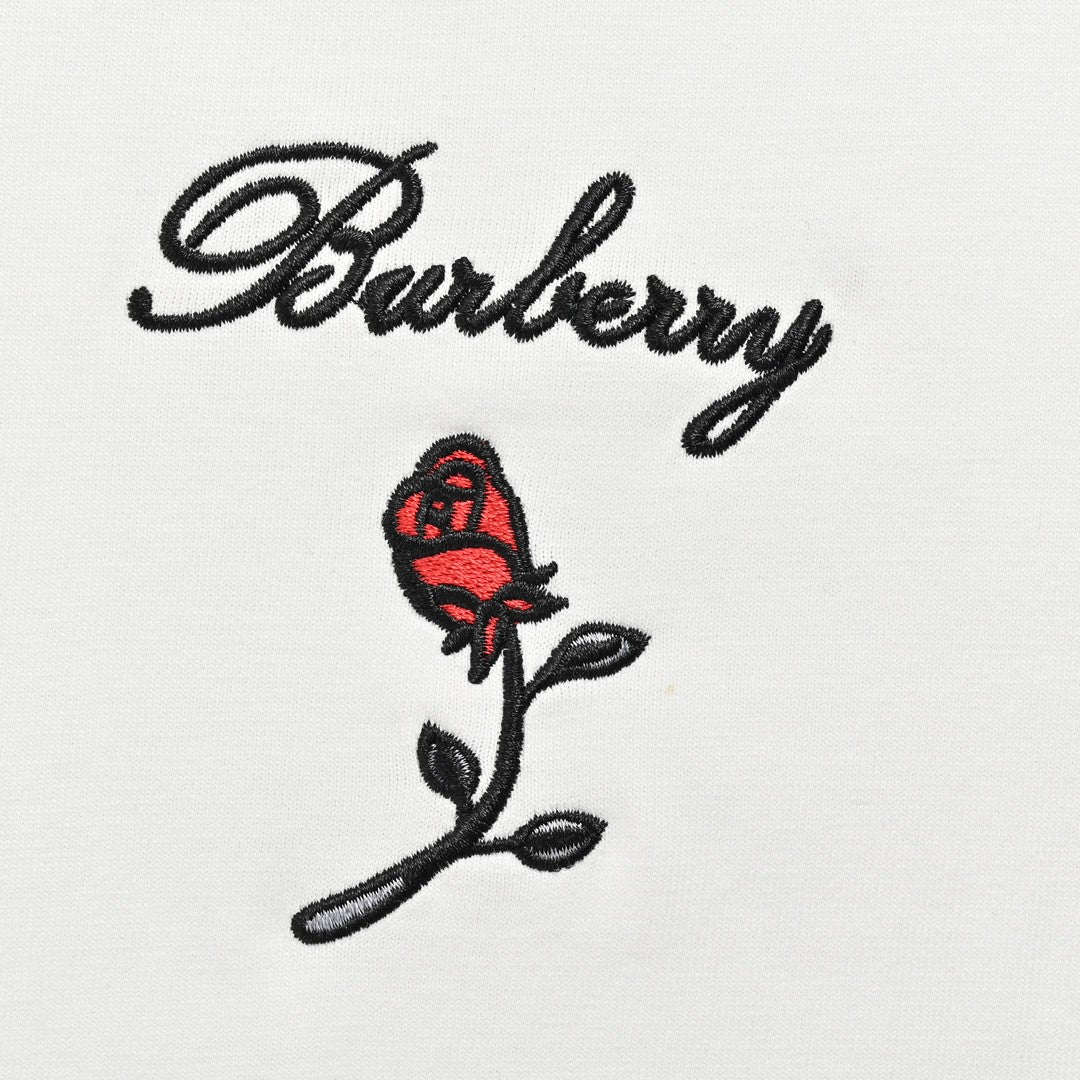 Burberry Rose Logo T-Shirt (White) - Phantom Kicks