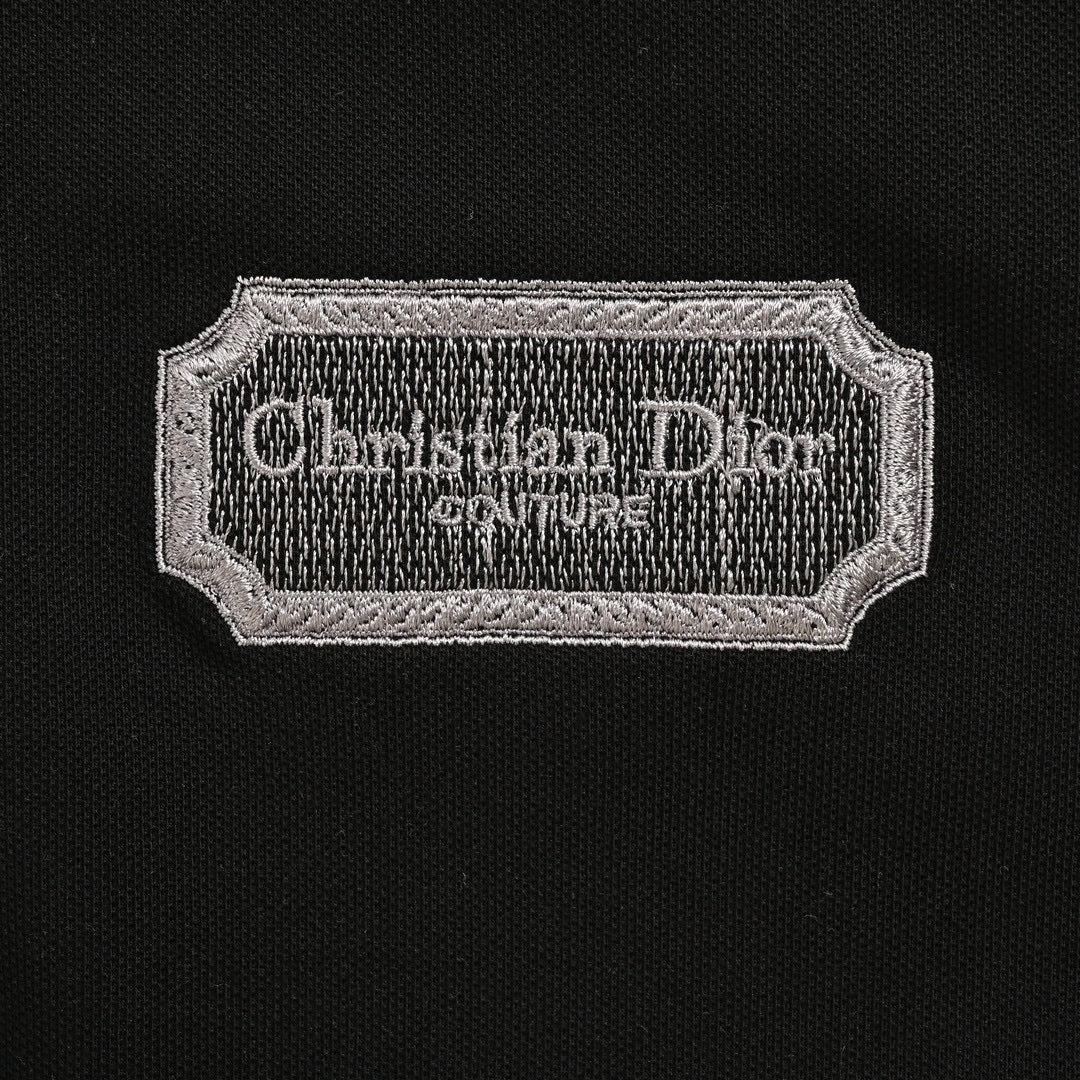 Dior Polo Shirt (Black) - Phantom Kicks