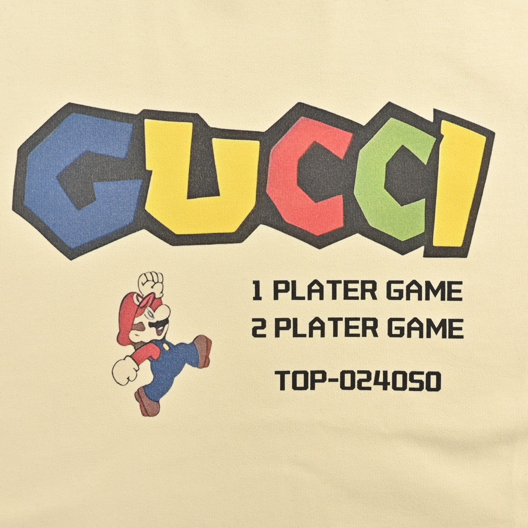 Gucci Retro Game T-Shirt (Cream) - Phantom Kicks