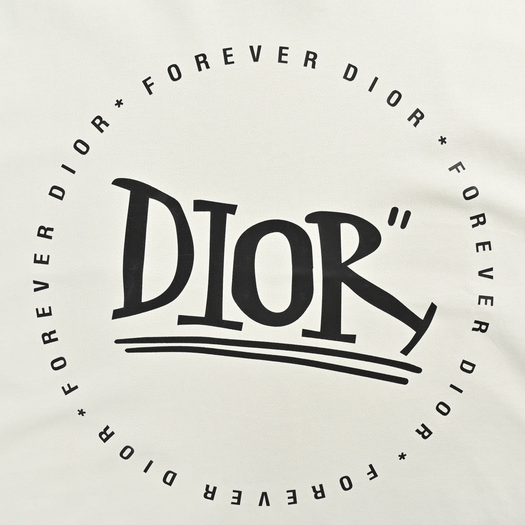 Dior "Forever Dior" T-Shirt (White) - Phantom Kicks