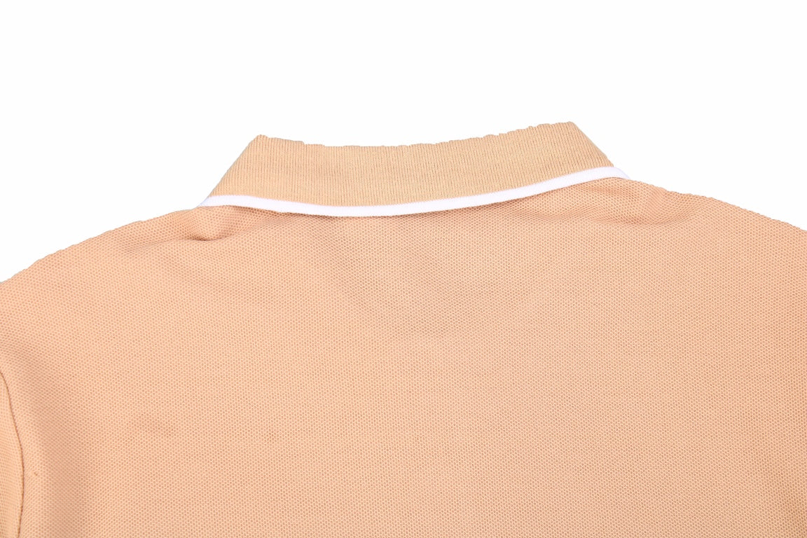 Burberry Textured Polo Shirt in Beige - Phantom Kicks