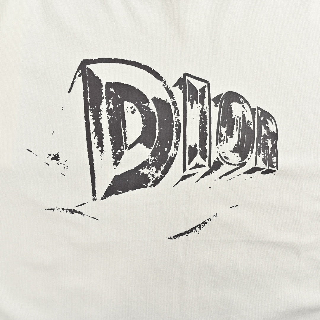 Dior White Graphic T-Shirt - Phantom Kicks