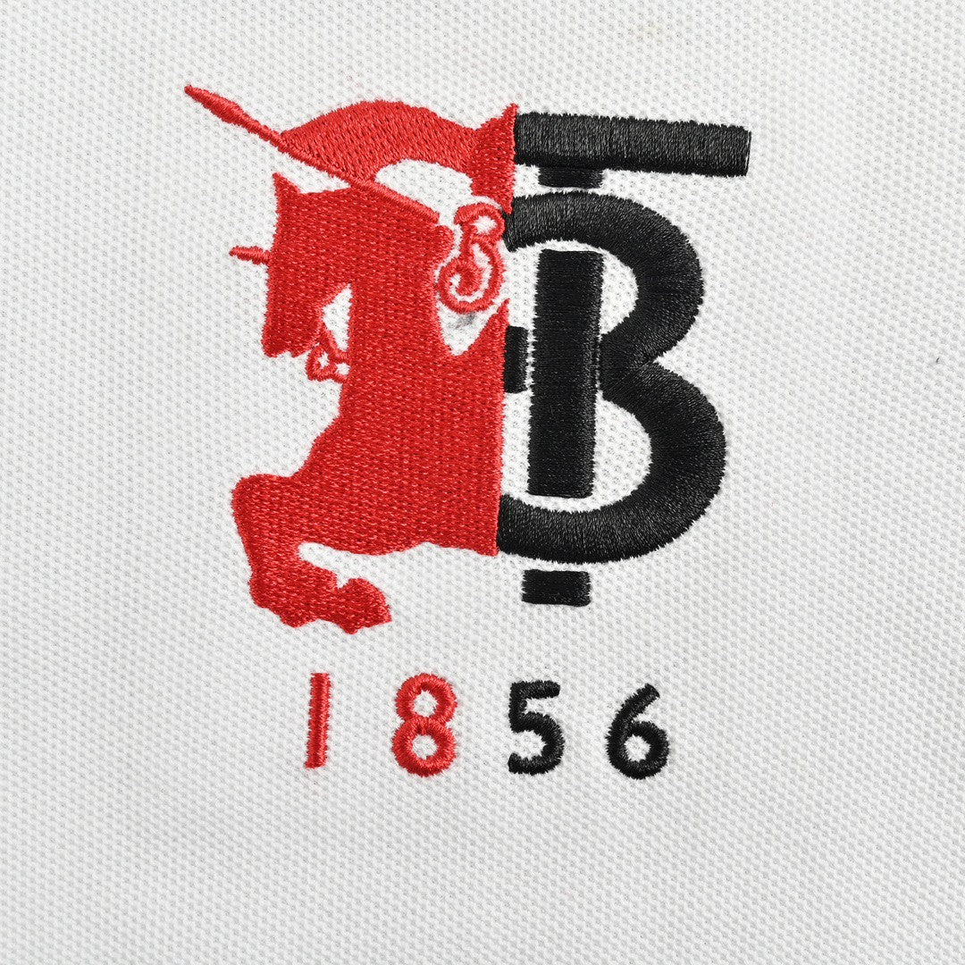 Burberry Monogram Logo Polo Shirt (White) - Phantom Kicks